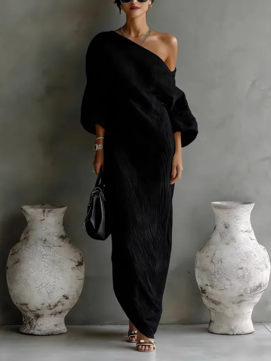 Camille | One-Shoulder Maxi Dress
