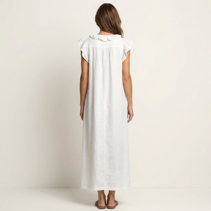 Claire | Ruffle Detail Maxi Dress