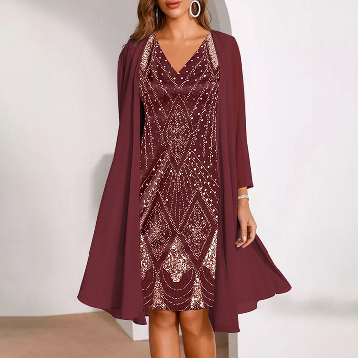 Valerie | Embellished Occasion Dress Set