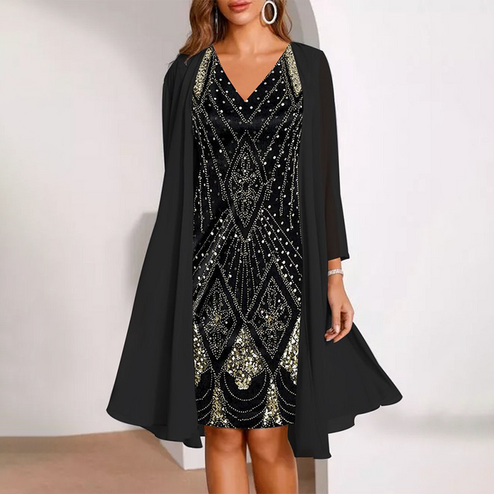 Valerie | Embellished Occasion Dress Set
